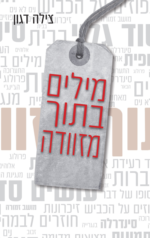 מילים בתוך מזוודה